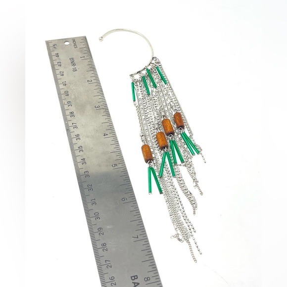 New Free People Chloe Ear Party Ear Chain Earring - Picture 4 of 5